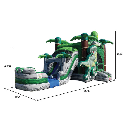 2-Lane T-Rex Combo Wet n Dry