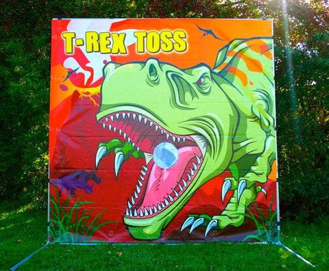 T-Rex Toss Interactive Carnival Frame Game