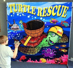 Turtle Rescue Interactive Carnival Frame Game