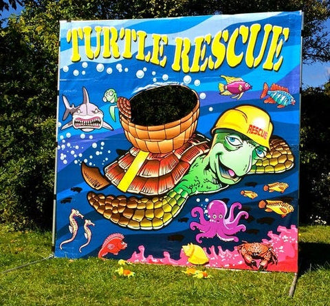Turtle Rescue Interactive Carnival Frame Game