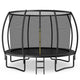 12FT ASTM Approved Recreational Trampoline with Ladder by Costway