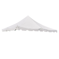 15' x 15' Weekender Pole Tent Top, White