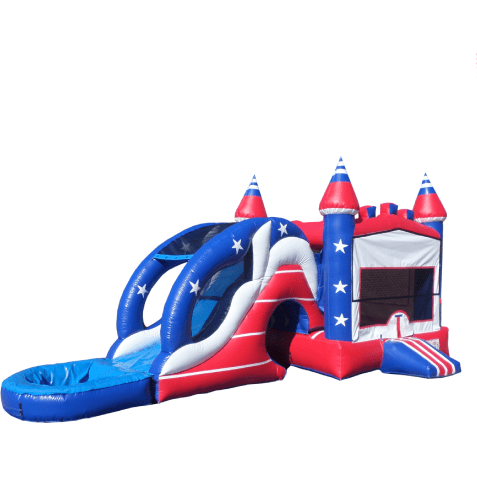 Ultimate Jumpers Big Games 15' 3 IN 1 WET & DRY ALL AMERICAN COMBO by Ultimate Jumpers C143 15' 3 IN 1 WET & DRY ALL AMERICAN COMBO by Ultimate Jumpers SKU# C143