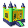 Image of Ultimate Jumpers Commercial Bouncers GREEN AND BLUE CASTLE BOUNCER by Ultimate Jumpers GREEN AND BLUE CASTLE BOUNCER by Ultimate Jumpers SKU: J051