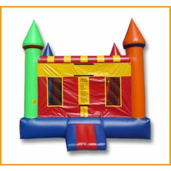 Ultimate Jumpers Commercial Bouncers Multicolor Castle Bouncer by Ultimate Jumpers Multicolor Castle Bouncer by Ultimate Jumpers SKU# J043