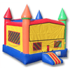 Image of Ultimate Jumpers Commercial Bouncers MULTICOLOR CASTLE MODULE JUMPER by Ultimate Jumpers MULTICOLOR CASTLE MODULE JUMPER by Ultimate Jumpers SKU: J104