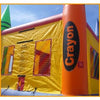Image of Ultimate Jumpers Commercial Bouncers Multicolor Crayon Inflatable Jumper By Ultimate Jumpers 781880281436 J111 Multicolor Crayon Inflatable Jumper By Ultimate Jumpers SKU# J111