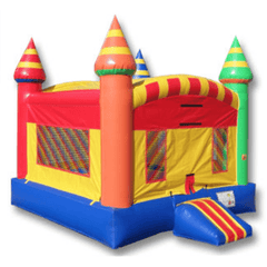 Ultimate Jumpers Commercial Bouncers MULTICOLOR INFLATABLE CASTLE JUMPER by Ultimate Jumpers MULTICOLOR INFLATABLE CASTLE JUMPER by Ultimate Jumpers SKU: J101