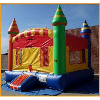 Ultimate Jumpers Commercial Bouncers Multicolor Inflatable Castle Jumper By Ultimate Jumpers Multicolor Inflatable Castle Jumper By Ultimate Jumpers SKU# J101