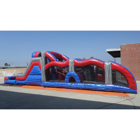 Ultimate Jumpers Inflatable Bouncers 12'H Marble Obstacle Course by Ultimate Jumpers I105