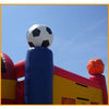 Image of Ultimate Jumpers Inflatable Bouncers 13'H 3 In 1 Classic Sports Combo by Ultimate Jumpers 781880217114 C023 13'H 3 In 1 Classic Sports Combo by Ultimate Jumpers SKU# C023