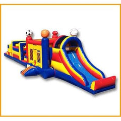 Ultimate Jumpers Inflatable Bouncers 13'H Sports Obstacle Course by Ultimate Jumpers 781880240723 I053 13'H Sports Obstacle Course by Ultimate Jumpers SKU#I053