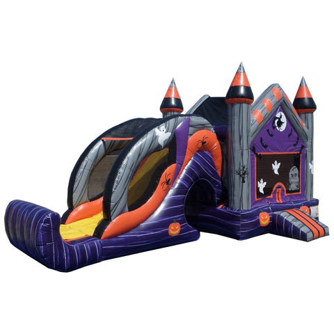 Ultimate Jumpers Inflatable Bouncers 15'H 3 IN 1 Halloween Combo by Ultimate Jumpers C168 10'H Inflatable Double Toss Game by Ultimate Jumpers SKU# I042