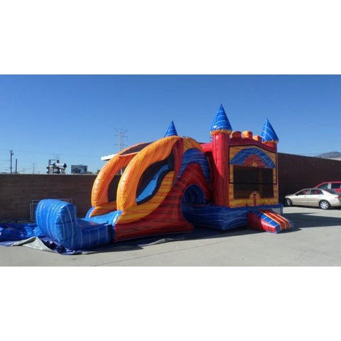 Ultimate Jumpers Inflatable Bouncers 15'H 3 in 1 Wet & Dry All Marble Combo by Ultimate Jumpers 781880240921 C150