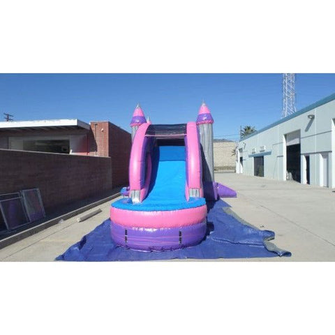 Ultimate Jumpers Inflatable Bouncers 15'H 3 in 1 Wet & Dry Pink And Gray Marble Combo by Ultimate Jumpers C152 15'H Wet & Dry Marble Combo by Ultimate Jumpers SKU# C146