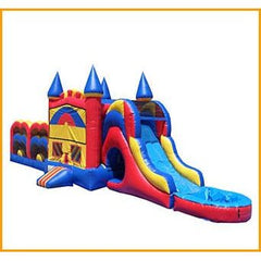 Ultimate Jumpers Inflatable Bouncers 15'H Castle Module Wet/Dry Obstacle Course by Ultimate Jumpers 781880250937 I084 15'H Castle Module Wet/Dry Obstacle Course by Ultimate Jumpers SKUI084