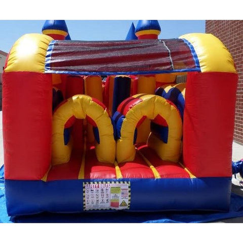 Ultimate Jumpers Inflatable Bouncers 15'H Castle Module Wet/Dry Obstacle Course by Ultimate Jumpers 781880250937 I084 15'H Castle Module Wet/Dry Obstacle Course by Ultimate Jumpers SKUI084