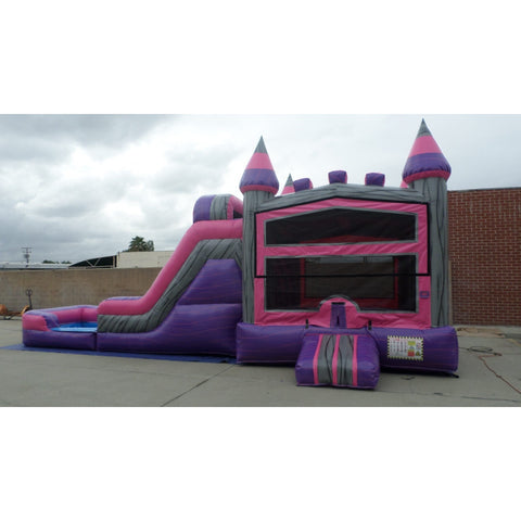 Ultimate Jumpers Inflatable Bouncers 15'H Dual Lane Wet & Dry Marble Combo by Ultimate Jumpers C157 15'H Dual Lane Wet & Dry Marble Combo by Ultimate Jumpers SKU # C157