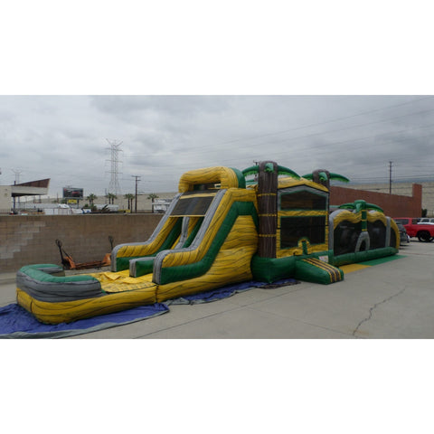 Ultimate Jumpers Inflatable Bouncers 15'H Tropical Wet & Dry Obstacle Course by Ultimate Jumpers 16'H Wet/Dry Obstacle Course by Ultimate Jumpers SKU#I039