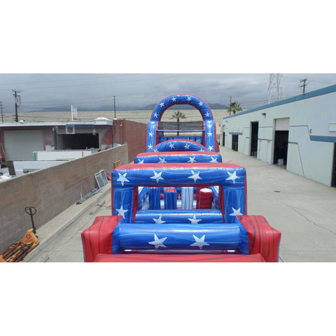 Ultimate Jumpers Inflatable Bouncers 18'H All American Wet & Dry Obstacle Course by Ultimate Jumpers 16'H Wet/Dry Obstacle Course by Ultimate Jumpers SKU#I039