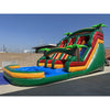 Image of Ultimate Jumpers Inflatable Bouncers 18'H Dual Lane Tropical Water Slide by Ultimate Jumpers