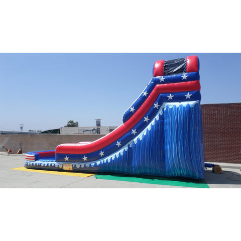 Ultimate Jumpers Inflatable Bouncers 19′H All American Water Slide by Ultimate Jumpers W133