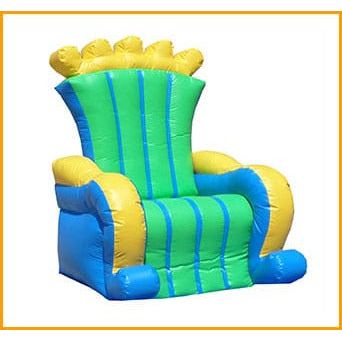 Ultimate Jumpers Inflatable Bouncers 8'H Inflatable Royal Chair by Ultimate Jumpers 781880273448 A016