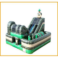 Ultimate Jumpers Inflatable Bouncers ***DISCONTINUED***18'H Inflatable Camo Obstacle Course by Ultimate Jumpers I087 18'H Inflatable Camo Obstacle Course by Ultimate Jumpers SKU#I087