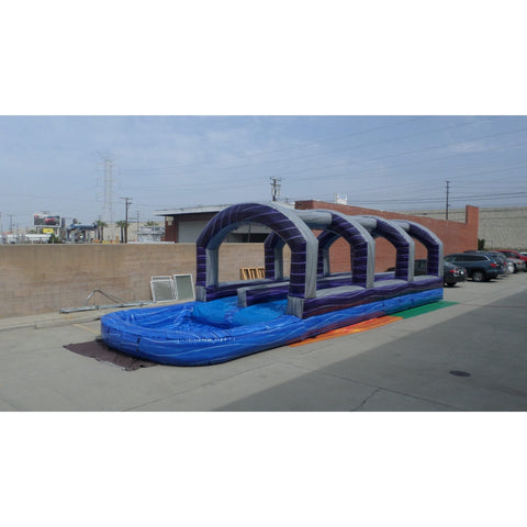 Ultimate Jumpers Inflatable Bouncers Dual Lane Marble Slip N Dip Combo by Ultimate Jumpers 15'H Dual Lane Wet & Dry Marble Combo by Ultimate Jumpers SKU # C157