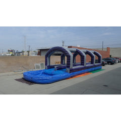 10'H Dual Lane Marble Slip N Dip by Ultimate Jumpers