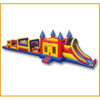 Ultimate Jumpers Inflatable Party Decorations 13'H Castle Obstacle Course by Ultimate Jumpers 13'H Castle Obstacle Course by Ultimate Jumpers SKU# I024