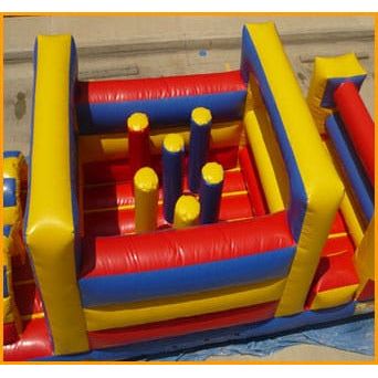 Ultimate Jumpers Inflatable Party Decorations 13'H Castle Obstacle Course by Ultimate Jumpers 13'H Castle Obstacle Course by Ultimate Jumpers SKU# I024