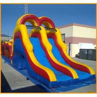 Ultimate Jumpers Inflatable Party Decorations 16'H Double Lane Obstacle Course by Ultimate Jumpers I031 16'H Slide-O-Rama Obstacle Course by Ultimate Jumpers SKU# I032