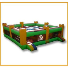 Ultimate Jumpers Inflatable Party Decorations 7'H 5 in 1 Obstacle Playland by Ultimate Jumpers 781880240877 I028 7'H 5 in 1 Obstacle Playland by Ultimate Jumpers SKU# I028