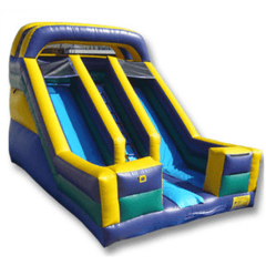 Ultimate Jumpers SLIP N SLIDE 15′ FRONT LOAD DOUBLE LANE SLIDE by Ultimate Jumpers S035 15′ FRONT LOAD DOUBLE LANE SLIDE by Ultimate Jumpers SKU: S035