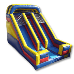 Ultimate Jumpers SLIP N SLIDE 18′ FRONT LOAD DOUBLE LANE SLIDE by Ultimate Jumpers S028 18′ FRONT LOAD DOUBLE LANE SLIDE by Ultimate Jumpers SKU# S028