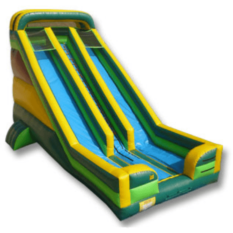 Ultimate Jumpers SLIP N SLIDE 22′ FRONT LOAD DOUBLE LANE SLIDE by Ultimate Jumpers S040 22′ FRONT LOAD DOUBLE LANE SLIDE by Ultimate Jumpers SKU: S040