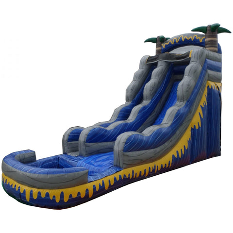 Ultimate Jumpers Water Parks & Slides 19′H Splash Drip Water Slide by Ultimate Jumpers W130 19′H Splash Drip Water Slide by Ultimate Jumpers SKU# W130