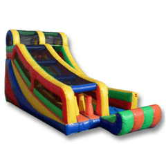 Ultimate Jumpers Water Slides 18' INFLATABLE MULTICOLOR INCLINE SLIDE by Ultimate Jumpers S057 18' INFLATABLE MULTICOLOR INCLINE SLIDE by Ultimate Jumpers SKU: S057