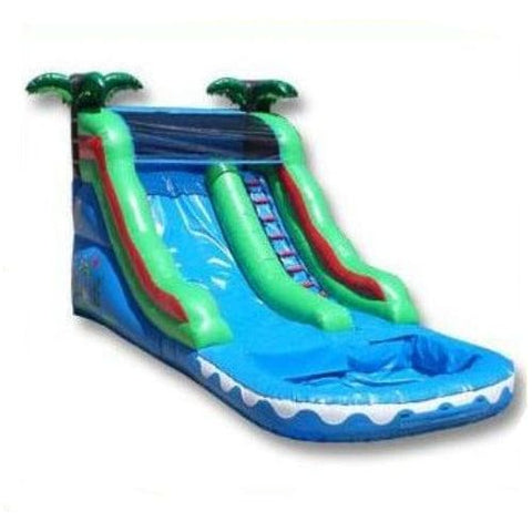 Ultimate Jumpers Waterslide 14′ INFLATABLE TROPICAL ISLAND WATER SLIDE by Ultimate Jumpers W083 14′ INFLATABLE TROPICAL ISLAND WATER SLIDE Ultimate Jumpers SKU# W083