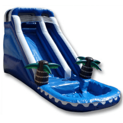 Ultimate Jumpers Waterslide 16′ FRONT LOAD TROPICAL WATER SLIDE by Ultimate Jumpers W071 16′ FRONT LOAD TROPICAL WATER SLIDE by Ultimate Jumpers SKU# W071