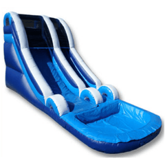 Ultimate Jumpers Waterslide 16′ INFLATABLE BLUE WATER SLIDE by Ultimate Jumpers W066 16′ INFLATABLE BLUE WATER SLIDE by Ultimate Jumpers SKU# W066