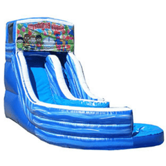 Ultimate Jumpers Waterslide 17′ INFLATABLE MODULE CURVY WATER SLIDE by Ultimate Jumpers W114 17′ INFLATABLE MODULE CURVY WATER SLIDE by Ultimate Jumpers SKU: W114