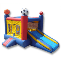 Ultimate Jumpers WET N DRY COMBOS 13' 2 IN 1 MINI SPORTS JUMPER COMBO by Ultimate Jumpers C043 13' 2 IN 1 MINI SPORTS JUMPER COMBO by Ultimate Jumpers SKU# C043