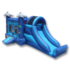 Ultimate Jumpers WET N DRY COMBOS 13' 3 IN 1 SEA WORLD COMBO JUMPER by Ultimate Jumpers C037 13' 3 IN 1 SEA WORLD COMBO JUMPER by Ultimate Jumpers SKU# C037