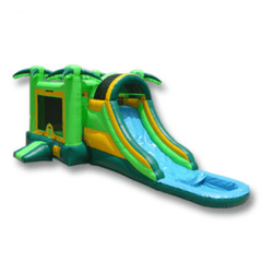 Ultimate Jumpers WET N DRY COMBOS 13' 3 IN 1 WET/DRY TROPICAL FOREST COMBO JUMPER by Ultimate Jumpers C014