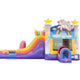 Mega Unicorn Inflatable Water Slide Bounce House Combo with Blower