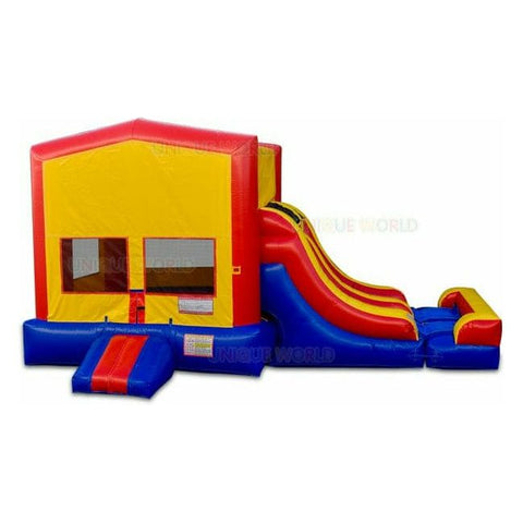 Unique World Inflatable Bouncers 14'H Double Lane Module Combo by Unique World 14'H Double Lane Module Combo SKU# 3070D/ 3070D-POOL