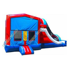 Unique World Inflatable Bouncers 14'H Patriotic Module Moonwalk Slide Combo by Unique World 14'H Patriotic Module Moonwalk Slide Combo by Unique World SKU#3014D/ 3014D-POOL