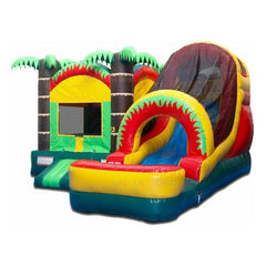 Unique World Inflatable Bouncers 14'H Tropical Jumper Slide Combo by Unique World 14'H Tropical Jumper Slide Combo by Unique World SKU# 3020D/ 3020D-POOL